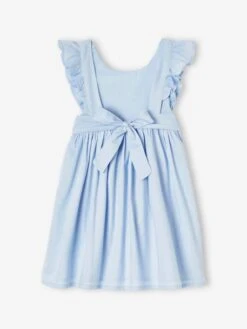 Robe De Cérémonie Volantée Dos Nu Fille -Cyrillus || PETIT BATEAU || MINNIE Soldes Boutique robe de ceremonie volantee dos nu fille 8