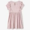 Robe De Fête En Tissu Lamé Fantaisie Fille -Cyrillus || PETIT BATEAU || MINNIE Soldes Boutique robe de fete en tissu lame fantaisie fille