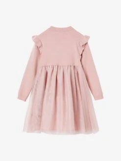 Robe De Fête En Tricot Et Tulle Fille 7 Robe De Fête En Tricot Et Tulle Fille -Cyrillus || PETIT BATEAU || MINNIE Soldes Boutique robe de fete en tricot et tulle fille 1