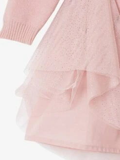 Robe De Fête En Tricot Et Tulle Fille 9 Robe De Fête En Tricot Et Tulle Fille -Cyrillus || PETIT BATEAU || MINNIE Soldes Boutique robe de fete en tricot et tulle fille 3
