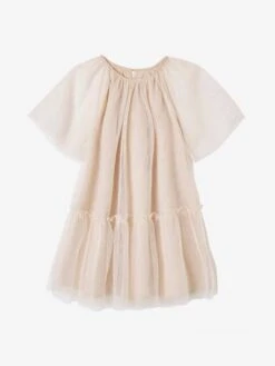 Robe De Fête En Tulle à Paillettes Fille Manches Papillon 12 Robe De Fête En Tulle à Paillettes Fille Manches Papillon -Cyrillus || PETIT BATEAU || MINNIE Soldes Boutique robe de fete en tulle a paillettes fille manches papillon 1