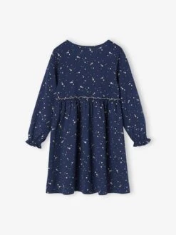 Robe De Fête Motifs étoiles Irisés Fille -Cyrillus || PETIT BATEAU || MINNIE Soldes Boutique robe de fete motifs etoiles irises fille 4