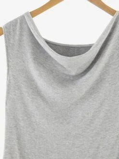 Robe De Grossesse En Maille Côtelée