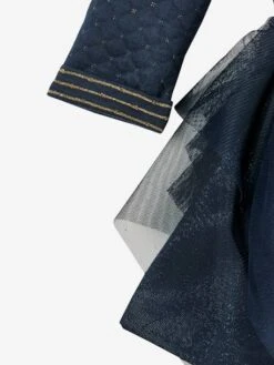 Robe De Noël Fille Bi-matière -Cyrillus || PETIT BATEAU || MINNIE Soldes Boutique robe de noel fille bi matiere 4