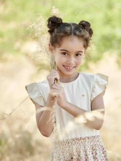 Robe Effet 2 En 1 Fille -Cyrillus || PETIT BATEAU || MINNIE Soldes Boutique robe effet 2 en 1 fille 3