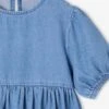 Robe En Denim Léger Fille -Cyrillus || PETIT BATEAU || MINNIE Soldes Boutique robe en denim leger fille