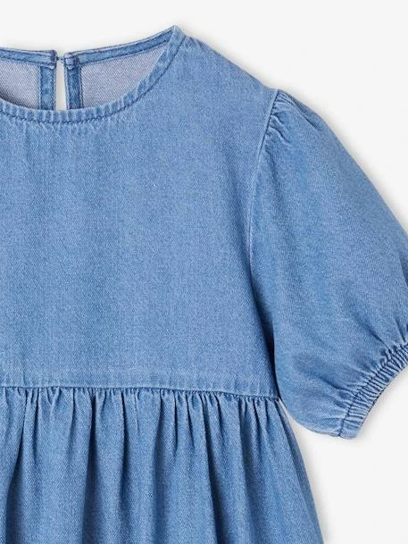 Robe En Denim Léger Fille 3 Robe En Denim Léger Fille