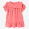 Robe En Gaze De Coton Bébé -Cyrillus || PETIT BATEAU || MINNIE Soldes Boutique robe en gaze de coton bebe