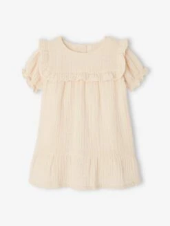 Robe En Gaze De Coton Bébé -Cyrillus || PETIT BATEAU || MINNIE Soldes Boutique robe en gaze de coton bebe 6