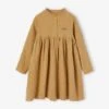 Robe En Gaze De Coton Détails Fantaisie Fille