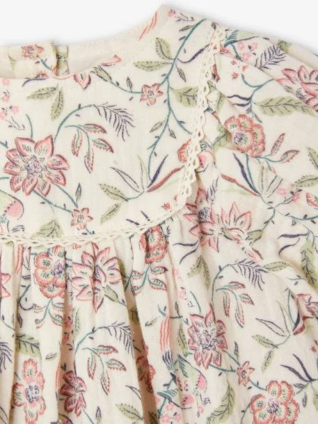 Robe En Gaze De Coton Et Son Bandeau Bébé Capsule Fête Des Mères 6 Robe En Gaze De Coton Et Son Bandeau Bébé Capsule Fête Des Mères – Image 4