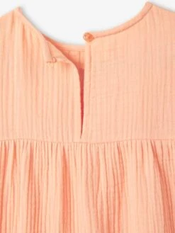 Robe En Gaze De Coton Fille -Cyrillus || PETIT BATEAU || MINNIE Soldes Boutique robe en gaze de coton fille 8