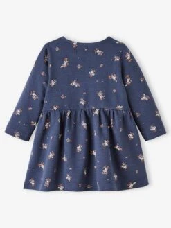 Robe En Molleton Flammé Bébé -Cyrillus || PETIT BATEAU || MINNIE Soldes Boutique robe en molleton flamme bebe 2