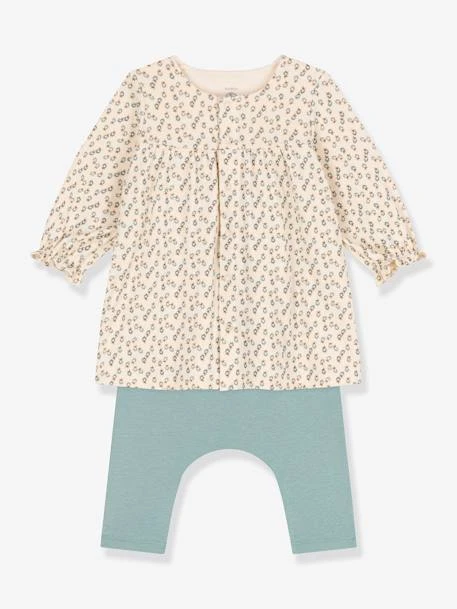 Robe En Tubique Et Legging Bébé PETIT BATEAU 5 Robe En Tubique Et Legging Bébé PETIT BATEAU – Image 3