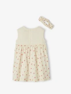 Robe Et Bandeau Assorti Bébé Fille -Cyrillus || PETIT BATEAU || MINNIE Soldes Boutique robe et bandeau assorti bebe fille 3