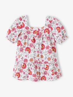Robe Fleurie à Volants Bébé -Cyrillus || PETIT BATEAU || MINNIE Soldes Boutique robe fleurie a volants bebe 2