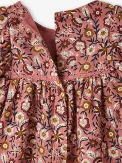 Robe Fleurie Bébé à Smocks -Cyrillus || PETIT BATEAU || MINNIE Soldes Boutique robe fleurie bebe a smocks 2