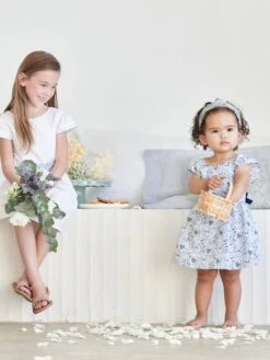 Robe Fleurie Bébé De Cérémonie -Cyrillus || PETIT BATEAU || MINNIE Soldes Boutique robe fleurie bebe de ceremonie 5