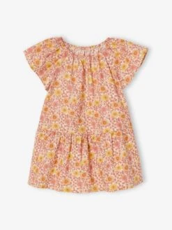 Robe Fleurie Bébé Manches Papillon -Cyrillus || PETIT BATEAU || MINNIE Soldes Boutique robe fleurie bebe manches papillon 5
