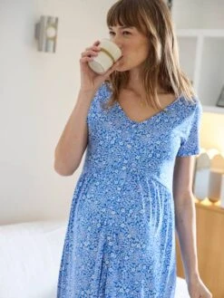 Robe Fluide évolutive Grossesse Et D'allaitement -Cyrillus || PETIT BATEAU || MINNIE Soldes Boutique robe fluide evolutive grossesse et dallaitement 3