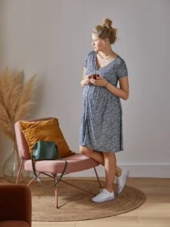 Robe Fluide évolutive Grossesse Et D'allaitement -Cyrillus || PETIT BATEAU || MINNIE Soldes Boutique robe fluide evolutive grossesse et dallaitement 7