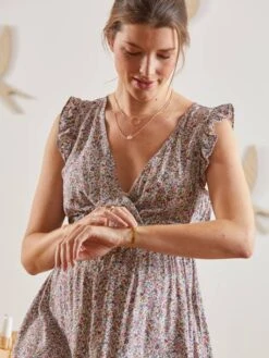 Robe Fluide Imprimée Grossesse Et Allaitement 16 Robe Fluide Imprimée Grossesse Et Allaitement -Cyrillus || PETIT BATEAU || MINNIE Soldes Boutique robe fluide imprimee grossesse et allaitement 5