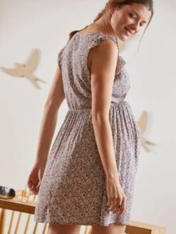 Robe Fluide Imprimée Grossesse Et Allaitement 19 Robe Fluide Imprimée Grossesse Et Allaitement -Cyrillus || PETIT BATEAU || MINNIE Soldes Boutique robe fluide imprimee grossesse et allaitement 8