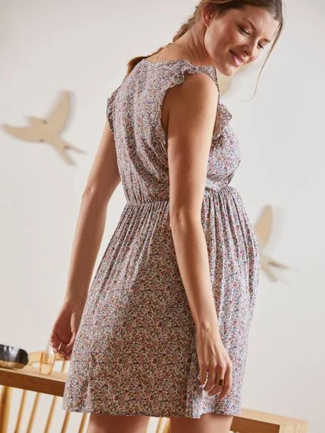 Robe Fluide Imprimée Grossesse Et Allaitement 11 Robe Fluide Imprimée Grossesse Et Allaitement – Image 9