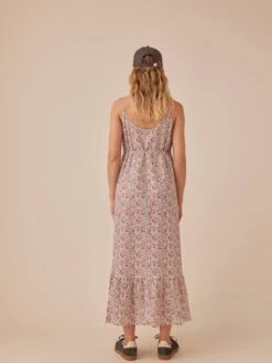 Robe Grossesse à Bretelles Motifs Fleurs ENVIE DE FRAISE