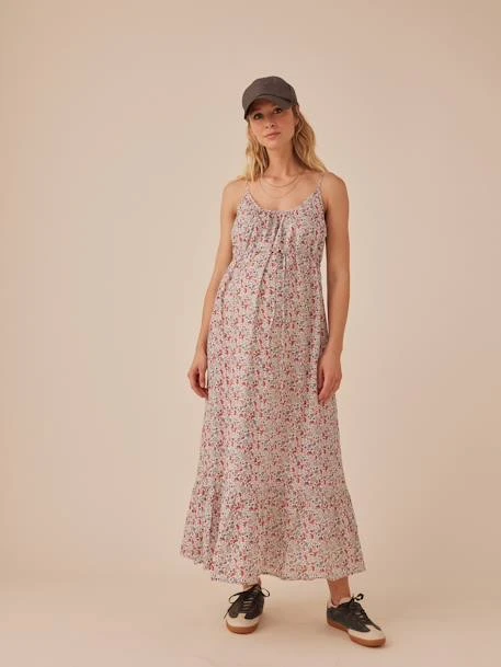Robe Grossesse à Bretelles Motifs Fleurs ENVIE DE FRAISE 6 Robe Grossesse à Bretelles Motifs Fleurs ENVIE DE FRAISE – Image 4