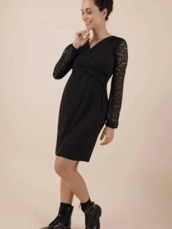 Robe Grossesse Celine LS ENVIE DE FRAISE -Cyrillus || PETIT BATEAU || MINNIE Soldes Boutique robe grossesse celine ls envie de fraise 1