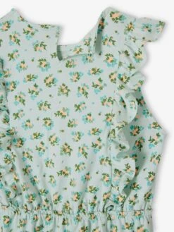 Robe Imprimée à Volants Fille -Cyrillus || PETIT BATEAU || MINNIE Soldes Boutique robe imprimee a volants fille 4