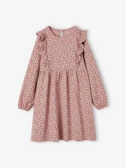 Robe Imprimée Fleurs Fille Manches Volantées -Cyrillus || PETIT BATEAU || MINNIE Soldes Boutique robe imprimee fleurs fille manches volantees 5