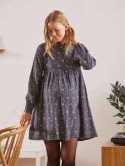 Robe Imprimée Gaze De Coton Grossesse Et Allaitement 13 Robe Imprimée Gaze De Coton Grossesse Et Allaitement -Cyrillus || PETIT BATEAU || MINNIE Soldes Boutique robe imprimee gaze de coton grossesse et allaitement 2