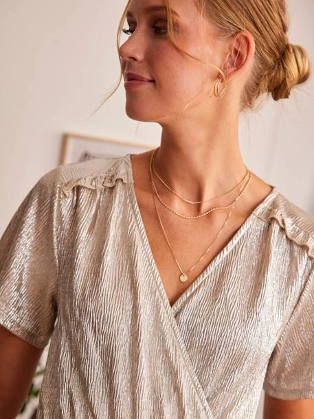 Robe Irisée Cache-coeur Grossesse Et Allaitement 3 Robe Irisée Cache-coeur Grossesse Et Allaitement