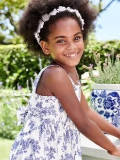 Robe Longue à Bretelles Cérémonie Fille 16 Robe Longue à Bretelles Cérémonie Fille -Cyrillus || PETIT BATEAU || MINNIE Soldes Boutique robe longue a bretelles ceremonie fille 5