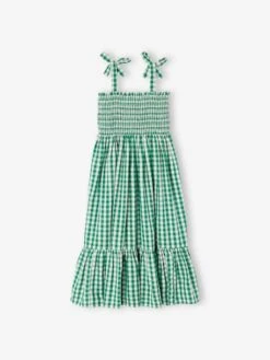 Robe Longue à Smocks Fille -Cyrillus || PETIT BATEAU || MINNIE Soldes Boutique robe longue a smocks fille 7