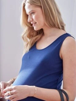 Robe Longue Débardeur De Grossesse En Maille Côtelée 10 Robe Longue Débardeur De Grossesse En Maille Côtelée -Cyrillus || PETIT BATEAU || MINNIE Soldes Boutique robe longue debardeur de grossesse en maille cotelee 3