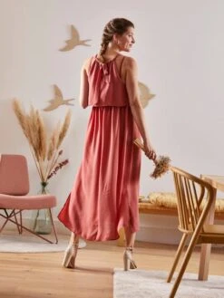 Robe Longue Sans Manches Grossesse Et Allaitement -Cyrillus || PETIT BATEAU || MINNIE Soldes Boutique robe longue sans manches grossesse et allaitement 2