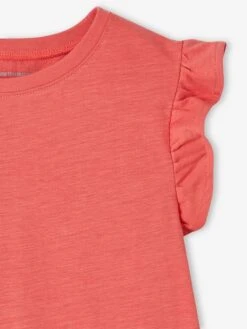 Robe Manches à Volant Fille 13 Robe Manches à Volant Fille -Cyrillus || PETIT BATEAU || MINNIE Soldes Boutique robe manches a volant fille 5