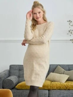 Robe-pull Courte Devant/dos Grossesse Et Allaitement 14 Robe-pull Courte Devant/dos Grossesse Et Allaitement -Cyrillus || PETIT BATEAU || MINNIE Soldes Boutique robe pull courte devantdos grossesse et allaitement 3