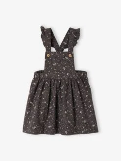 Robe-salopette En Coton Gratté Bébé -Cyrillus || PETIT BATEAU || MINNIE Soldes Boutique robe salopette en coton gratte bebe 2