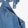 Robe Salopette En Jean Bretelles Volantées Fille -Cyrillus || PETIT BATEAU || MINNIE Soldes Boutique robe salopette en jean bretelles volantees fille