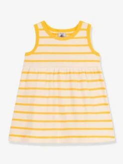 Robe Sans Manches En Coton Bio PETIT BATEAU -Cyrillus || PETIT BATEAU || MINNIE Soldes Boutique robe sans manches en coton bio petit bateau 2