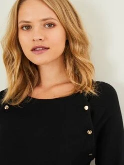 Robe Tricot De Grossesse Et D'allaitement -Cyrillus || PETIT BATEAU || MINNIE Soldes Boutique robe tricot de grossesse et dallaitement 3