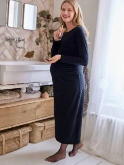 Robe Tube Longue De Grossesse 9 Robe Tube Longue De Grossesse -Cyrillus || PETIT BATEAU || MINNIE Soldes Boutique robe tube longue de grossesse 2