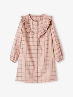 Robe Volantée à Carreaux Fille -Cyrillus || PETIT BATEAU || MINNIE Soldes Boutique robe volantee a carreaux fille 2